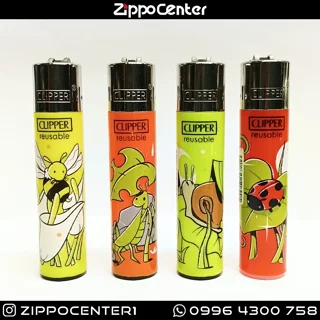 فندک کلیپر مدل Spring Insects مجموعه ۴ عددی