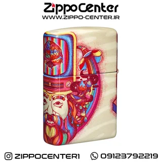 فندک زیپو اصل کد 49435 Zippo Trippy Design