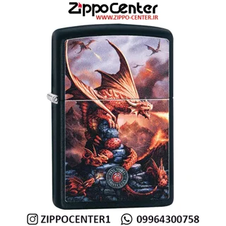 فندک زیپو اصل مدل 49097 Zippo Anne Stokes Collection